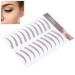 Waterproof 4D Eyebrow Tattoo Sticker - Long Lasting Grooming Shaping Eyebrow Transfers for Women (BROWN-09) - Buy Online on SooperMarket.com