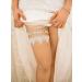 White Lace Wedding Rhinestone Garter Set - Bridal & Bridesmaid Thigh Decor (2PCS) - Buy Online on SooperMarket.com