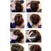 JIAHAO Magic Silk Wire Hair Styling Roll Bun Clip Maker - Small - Buy Online on SooperMarket.com