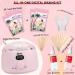 Ajoura Home Waxing Kit with Digital Warmer - 14oz Hard Wax Beads for Brazilian Bikini, Legs, Armpit, Face - Pre & After Wax Spray Included - Buy Online on SooperMarket.com