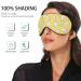 Haskirky Light Blocking Eye Mask - Adjustable Adult Men/Women | Travel, Yoga, Meditation | Comfortable Cat Paw Print | Deep Sleep Aid - Buy Online on SooperMarket.com