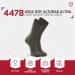 FoxRiver Men's Wick Dry Auras Ultra-Lightweight Liner Crew Socks - Large Olive - Buy Online on SooperMarket.com