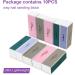 AHIER 10 pcs Colorful 4-Way Nail Buffer | Nail Art Shiner & Polisher Kit - Buy Online on SooperMarket.com