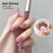 Silicone Nail Art Stamper Clear Jelly Kit - Stamping Tools for DIY French Tip Nails - Buy Online on SooperMarket.com