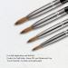 Acrylic Brush #22 Sable Kolinsky for Nail Art | Zobelhaar Nail Brush for Gel & Polish | Premium Manicure Tools - Buy Online on SooperMarket.com