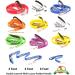 NERVOUS FriendlyDogCollars Colour Coded Dog Accident Prevention Leads 1.2m Prevents Dog Accidents By Letting Others Know Your Dog In Advance Award Winning NERVOUS Yellow - Buy Online on SooperMarket.com