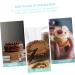HOMSFOU 100 Pcs Cake Cups Baking Cake Cup Baking Cup Wraps Paper Dessert Liners Paper Muffin Wedding Cupcake Liners Mini Cupcake Liners Crayon Greaseproof Paper Round Container Baby 7.5X7.5X4CMx2pcs Greyx2pcs - Buy Online on SooperMarket.com