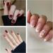 AILLSA Red Gel Nail Polish Set Burgundy Red White Sparkle Gel Polish with Base and Top Coat Valentine's Day Gift Red Sliver Glitter Nail Polish Gel Winter colors Soak Off U V Gel Starter Kit A6-candy Cane - Buy Online on SooperMarket.com