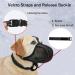 Breathable Muzzle for Large Dogs | Adjustable Reflective Dog Basket | Prevent Biting & Chewing - Buy Online on SooperMarket.com