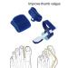 Bunion Toe Separator & Straightener for Hallux Valgus Correction - Toe Spacer & Overlapping Toes Corrector for Men and Women (Right) - Buy Online on SooperMarket.com