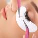 Quesuc 2 Pieces Straight and Curved Tip Tweezers Nipper for Eyelash Extensions Pink Stainless Steel False Lash Application Tools - Buy Online on SooperMarket.com