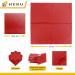 HEKU 100 Red 3-Layer Napkins | 33x33cm | Highly Absorbent & Stylish | Perfect for Events & Gastronomy | Practical 5-Pack - International Shipping Available - Buy Online on SooperMarket.com