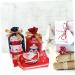 PLAFOPE Chrismas Bags 50pcs Christmas Drawstring Bag Candy Bags Holiday Santa Bag Drawstring Candy Bag Child Bag Food - Buy Online on SooperMarket.com