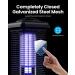 Gaiatop 4000V Bug Zapper Outdoor | Waterproof Electric Mosquito Killer for Home Backyard Patio - Black - Buy Online on SooperMarket.com