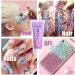 SWETIYOU 50ml Holographic Chunky Body Glitter Gel - Long Lasting Festival Cosmetic Sequins in Blue - Buy Online on SooperMarket.com