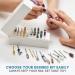 Makartt Nail Drill Bits Holder - 30 Holes Manicure Tools Organizer Stand (White) - Buy Online on SooperMarket.com