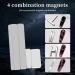 Cat Eye Nail Magnet Set - 5 Pcs Double Ended Strong Magnets for 3D Gel Polish | DIY & Salon Use - Buy Online on SooperMarket.com