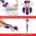 100Pcs Professional Stiletto Nail Forms | Nail Extension Guide | Self-Adhesive Sticker | HJ-NTF037 - Pack of 1 - Buy Online on SooperMarket.com