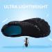 Kids Water Shoes | Lightweight Comfort Sole | Slip-on Aqua Shoes | 5 Toe Socks | Black - Buy Online on SooperMarket.com
