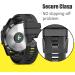 ANCOOL 22mm Soft Silicone Watch Band Replacement for Garmin Fenix 5/6/7 - Easy Fit, Black - Buy Online on SooperMarket.com