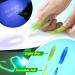 TOHETO Light Drawing Board for Kids A3+A5 - Educational Painting Writing Pad with Magic Pens for Toddlers - Perfect Christmas & Birthday Gift for Girls and Boys - Buy Online on SooperMarket.com