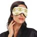 Haskirky Light Blocking Eye Mask - Breathable & Adjustable for Men and Women | Perfect for Travel, Yoga, Meditation, Office, and Deep Sleep - Buy Online on SooperMarket.com
