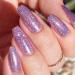 Glitter Gel Nail Polish - Purple Gel Nail Polish - Soak Off UV Sparkling Colors Nail Gel Spring Summer Gel Nail Art Manicure Varnish for Nail Starters Dark Purple - Buy Online on SooperMarket.com