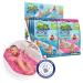 10 x Eco Gelli Baff from Zimpli Kids 6 x Green 2 x Red & 2 x Blue Magically turns water into thick colourful goo Sustainable Recyclable Children's Bath Toy Environmentally Eco Friendly