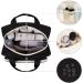Large Full Size Black Toiletry Bag for Women - Travel Makeup Organizer - Buy Online on SooperMarket.com