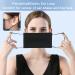 Trasign Black Disposable Face Masks - 100 Pcs | 3-Ply Earloop Mouth Cover | Breathable & Comfortable - Buy Online on SooperMarket.com