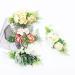4 Pack Artificial Rose Flower Metal Silver Hair Combs - Wedding Hair Clips & Barrettes for Women - Buy Online on SooperMarket.com