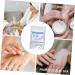 Hoement 1pc Foot Bath Salt Lavender Bath Salt Foot Soak Foot Bath Soak Exfoliating Scrub Gel Foot Odor Bath Salt Nourishing Foot Care Tool Lavender White - Buy Online on SooperMarket.com