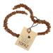 TOPAZ amber necklace dog cat natural tick protection fleas handmade (length 30 cm)
