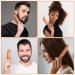 6-Piece Handmade Wooden Comb Set - Natural Green Sandalwood Wide/Fine Teeth, Anti-Static, No Snag - Ideal for Kids, Women, Men - Cute Style - Buy Online on SooperMarket.com