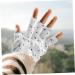 minkissy 6 Pairs Nail Gloves Protector Polyester White - Buy Online on SooperMarket.com