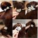 Cuhair Hair Scrunchies for Girls - 6 Pack Assorted Designs with Pearls & Crystals | International Shipping - Buy Online on SooperMarket.com