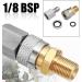 Bediffer 1/8 BSPP Quick Release Coupler Socket - CNC Machined for Pneumatic Toys - Buy Online on SooperMarket.com