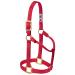 WEAVER Leather Non-adjustable halter red Yearling