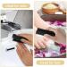 Amaxiu Hand Nail Brush for Cleaning Fingernails Durable Nylon Firm Stiff Scrub Bristles Nail Scrubber Brushes for Men Mechanics Gardeners Scrubbing under Fingers Foot Toes(2 Pack Black+White) - Buy Online on SooperMarket.com