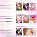 50-Piece Gel Nails Accessories Kit: Nail Art Brushes Foil Stickers Manicure Tapes & More International Shipping Available - Buy Online on SooperMarket.com
