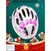 Girl's Pink Bike Helmet | Ages 3-10 | Adjustable & Multi-Sport | CPSC Certified - Buy Online on SooperMarket.com