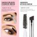 Qiveaory Lash Bond and Seal Kit 4 Pcs DIY Lash Extension with Waterproof Lashe Cluster Glue 72h Hold and Seal Lash Remover Tweezers Portable Eyelash Brush with Cap for Eyelash Extensions Beginners - Buy Online on SooperMarket.com