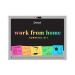 Pinch Provisions Work from Home Survival Kit includes 9 Essentials to Help You Stay on Task Must-Have Essentials Compact Multi-Functional Metal Survival Kit Multicolor/White Tin