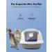 Qimic Cat Litter Deodorizer - Rechargeable Dust-Free Odor Eliminator for Litter Box, Shoe Box, and Kitchen - Buy Online on SooperMarket.com
