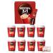 Instant Coffee Bundle Consists of Nescafe and Go 3 in 1 White Coffee Cup (Pack of 8) and Nescafe 3 in 1 Instant Coffee Sachets (16x16g)