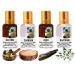 BlueQueen Wanderlust Spray Perfume Trial Set Featuring Island Vanilla Mini 4 Scents Fragrance Sampler Gift Set Natural + Essential Oils Clean Vegan + Cruelty Free - Buy Online on SooperMarket.com