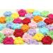 Set of 20 Large Handmade Crochet Flower Appliques in 8 Colors - One Size, Sewing Embellishments - Buy Online on SooperMarket.com