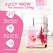 Juizy WoW Sugar-Free Syrup | 12 x 65ml Pink Grapefruit | Zero Calories | Vegan Beverage Concentrate | Natural Drink Mix | Low-Calorie Juice Bundle - Buy Online on SooperMarket.com