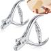 2 Pieces Pattern Notcher Stainless Steel Pattern Notcher Paper Notcher Pattern Punch Tool Designer Tailor Sewing Pliers Tailors Proofing Pliers Pattern Making Tool for Cloth Fabric DIY Crafts
