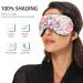Hasikirky Light Blocking Eye Mask - Breathable & Adjustable for Men and Women | Perfect for Travel, Yoga, Meditation, Office, Deep Sleep - Butterfly Daisy Design - Buy Online on SooperMarket.com